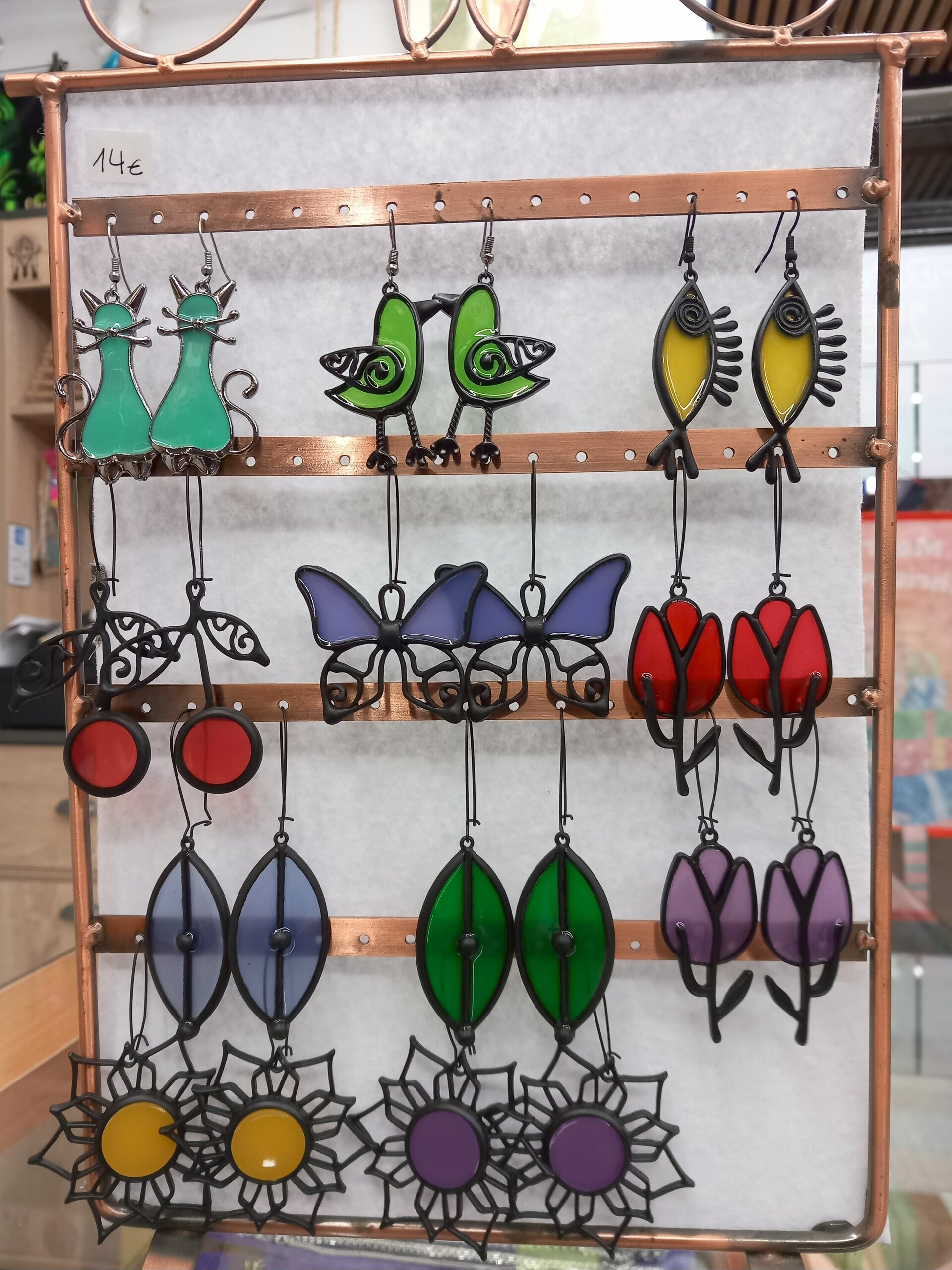 Pendientes Colores - 1